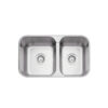 TRAMONTINA - PILETA DOBLE ISIS 2C 34-28