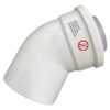 BAXI - CODO COAXIL 45° CONDENSACION
