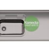 JOHNSON - MESADA 304 PILETA SIMPLE Z52 IZQ 180CM