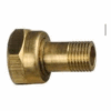 DELTA - MEDIA UNION 1/2" X 3/8" BRONCE