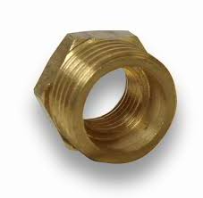 BRONCE TRAFILADO BUJE REDUCCION 1/2" X 1/8"